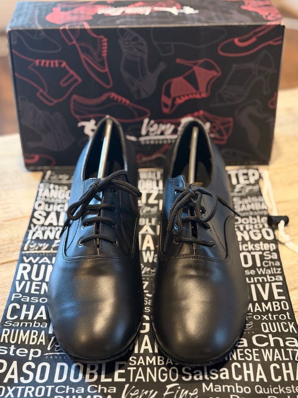 Very Fine Men’s Latin Ballroom Dance Shoes - Size 11.5 NIB